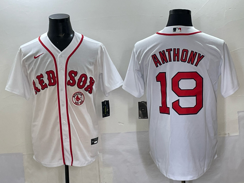 Men 2025 Boston Red Sox #19 Anthony white Nike MLB Jersey style 013->detroit tigers->MLB Jersey